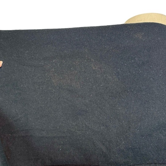 C.T. PLAGE Cotton Cashmere Goat Crewneck Boxy Pullover Sweater Black Sz:40 Japan - Picture 7 of 10